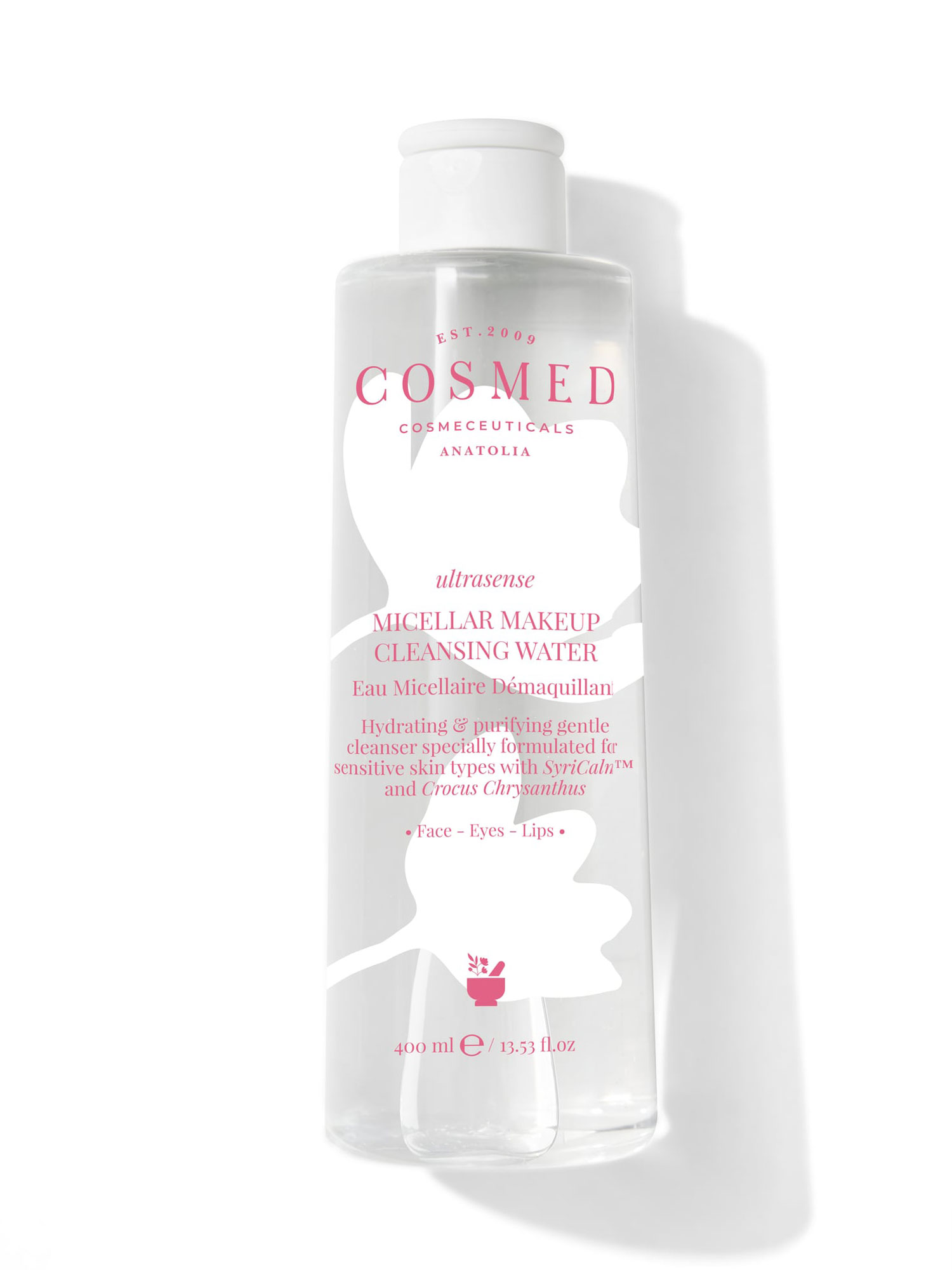 Micellar Makeup Cleansing Water - Hassas Ciltler için Makyaj Temizleyici Micellar Su 400 ML